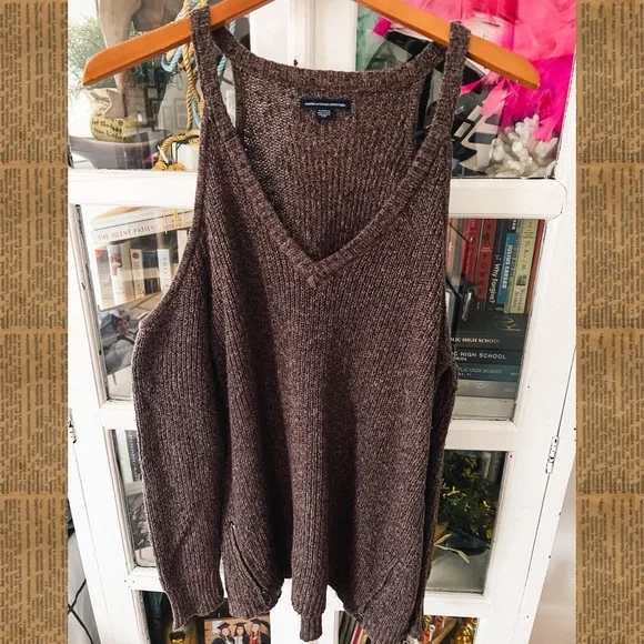 american eagle open-shoulder sweater - Picture 4 of 6